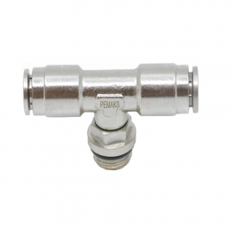 Тройник цанговый T-образный с резьбой PRBTO-3/8-10 Pemaks