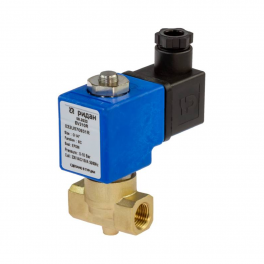 032U000202R Клапан электромагнитный EV210R, G 1/4, Ду 4 мм, PTFE, НЗ, 0…9 бар, с катушкой 24VDC