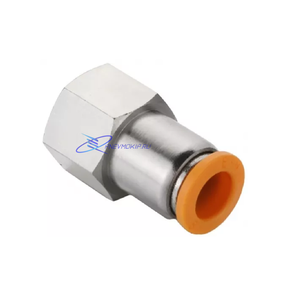 ZPCF08-04G Штуцер прямой внутренняя G1/2 8мм